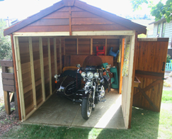 Консервация мотоцикла - влажный гараж